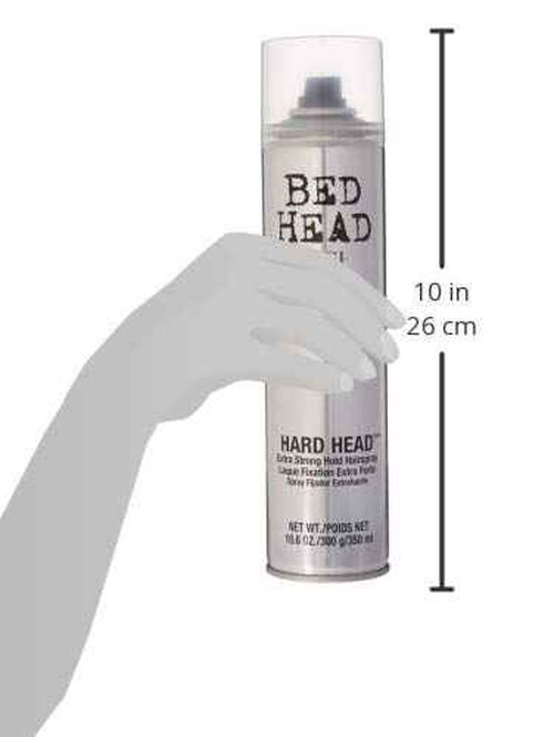 Bed Head Hard Head Spray TIGI Hair Spray Unisex 10 oz (Pack of 2)