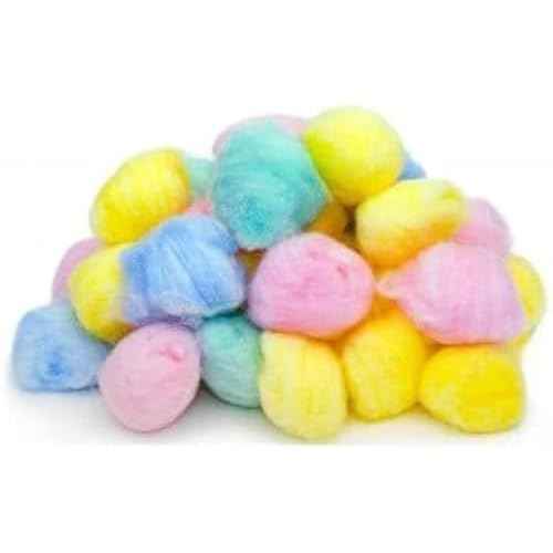 Cotton Balls, Multicolor, Soft and Gentle, 50 Pieces