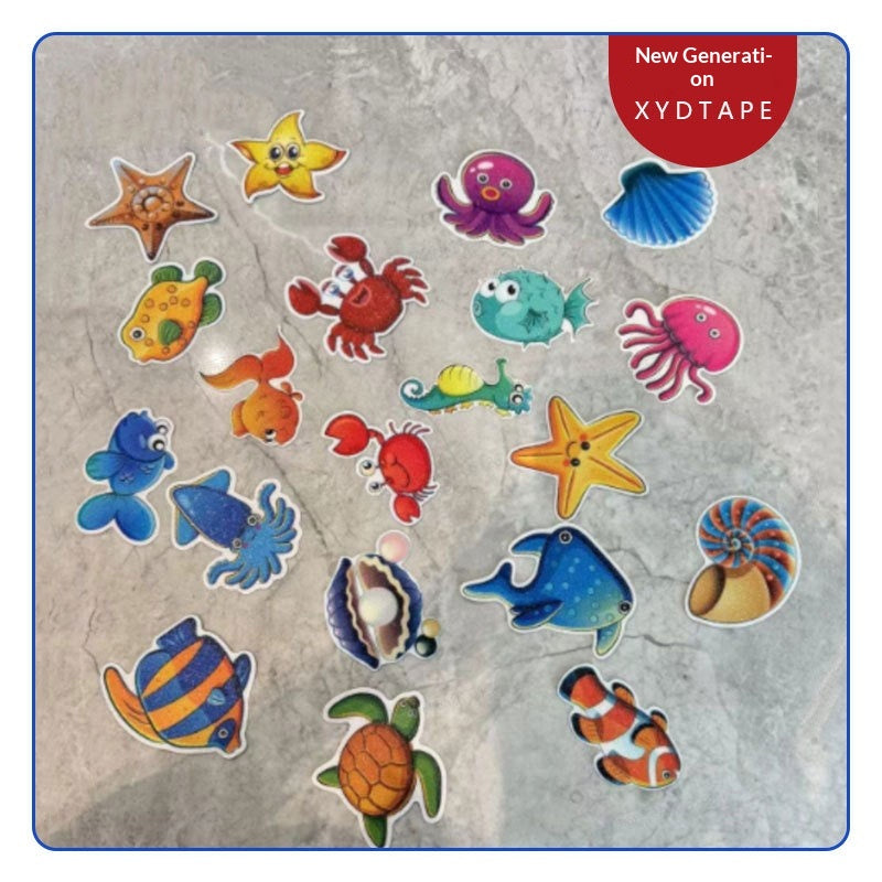 Colorful Waterproof Anti-Slip Stickers for Bathroom & Bathtub Safety