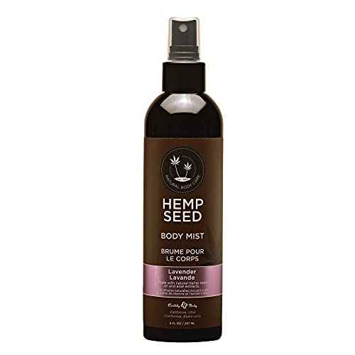 Hemp Seed Body Mist - 8 fl oz - Moisturizes, Invigorates & Protects Skin - With Hemp Seed Oil, Chamomile & Aloe Vera - Vegan, Cruelty Free