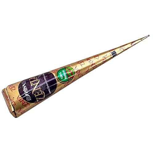 Zenia (Pack of 3) 100% Natural Henna Hair Color Paste Hair Dye Cones Dark Reddish-Brown Color 25g Each Cone