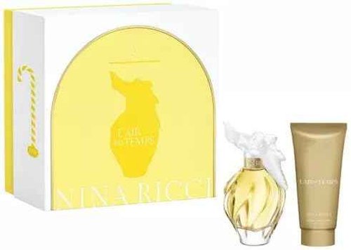 Nina Ricci L'Air Du Temps Gift Set for Women Perfume for Women, Tempt Perfume - Includes Eau de Toilette Spray 1.7 oz & Body Lotion 2.5 oz