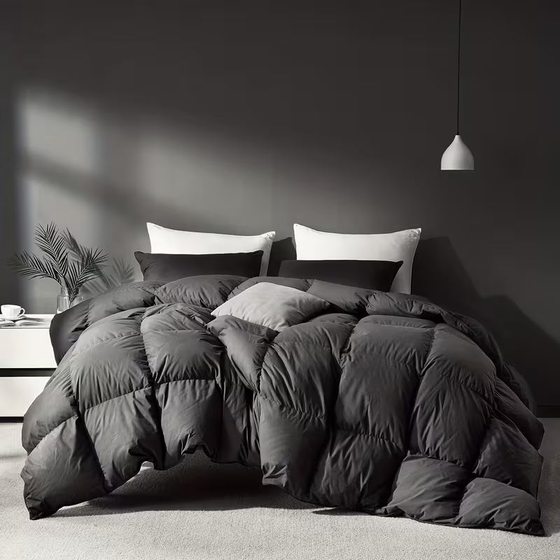 All Season Cooling Comforter - Premium Down Alternative Duvet Insert - Reversible Design