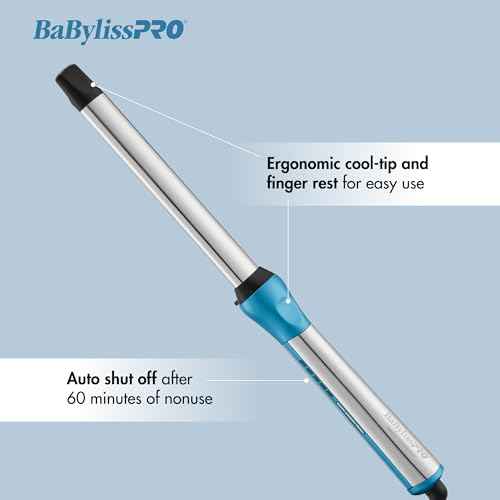 BaBylissPRO Nano Titanium 1" Oval Barrel Curling Wand