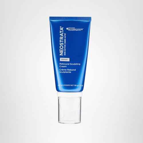 NEOSTRATA Rebound Sculpting Cream, Multi-Action Lifting Moisturizer, With Glycolic Acid, Peptides, and AHA/PHA Blend, Hydrating, Non-comedogenic, 1.7 oz
