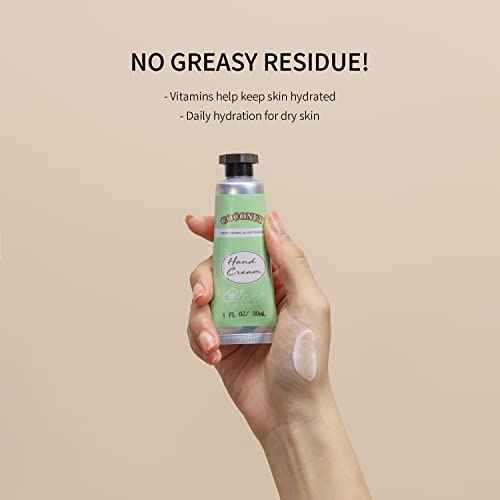 BODY & EARTH # LOVE Hand Cream Gift Set Hand Lotion Sets for Women Gift, Mothers Day Gifts for Mom Gifts, Pack of 6 Advanced Repair Hand Cream for Dry Hands Non-greasy Best Birthday Gifts for Women