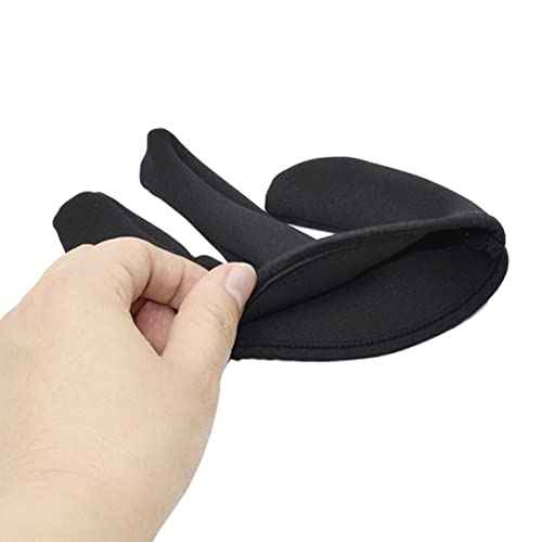 3pcs Hairdressing Three Finger Glove Finger Cover for Curling Straightening Comfortable Fit for Salon Professionals Must-Have Tool for Hair Styling