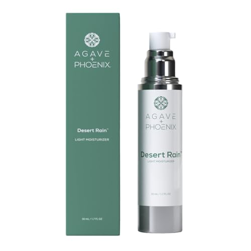 Desert Rain | Women's Daily Light Moisturizer for Sensitive, Dry & Oily Skin, Made with Hyaluronic Acid, Vitamin C & Natural Ingredients, Hydrating & Restoring Face Cream