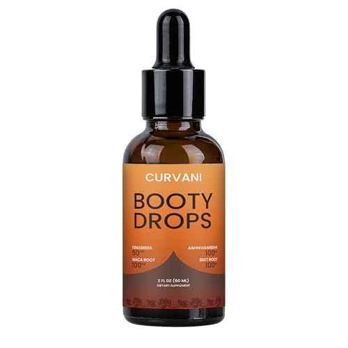 Booty Drops Lifting Serum Concentrated Formula 2 oz. Custom-Designed for Women's Curves and Beauty. (1PCS)