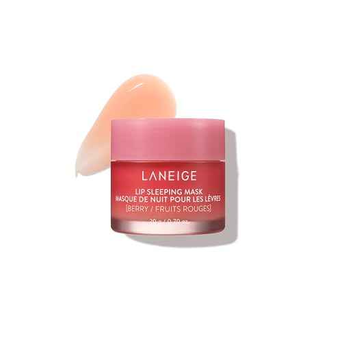 LANEIGE Lip Sleeping Mask: Nourish, Hydrate, Vitamin C, Murumuru & Shea Butter, Antioxidants, Flaky, Dry Lips