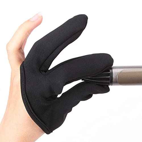 3pcs Hairdressing Three Finger Glove Finger Cover for Curling Straightening Comfortable Fit for Salon Professionals Must-Have Tool for Hair Styling