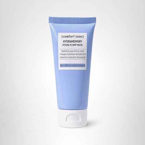 [ comfort zone ] Hydramemory Hydra Plump Mask |Fast Absorbing Hydrating Rinse-Off Mask | Cooling Sensation To Soothe And Moisturize | 2.03 Fl. Oz.