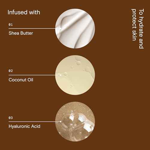 Osana Body Lotion Moisturizer for Dry Skin with Shea Butter & Coconut Oil, Peppermint & Cucumber Scented, 15oz Dual Pack