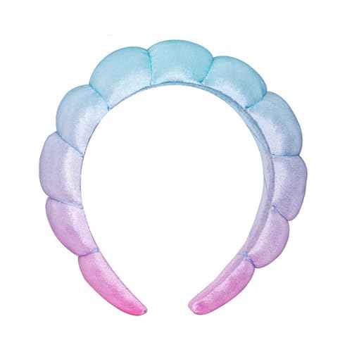 Lilly Pulitzer Self Care Kit, Spa Gift Set for Women with Spa Headband, 2 Face Wash Pads, 2 Wristbands, and Scrunchie (Summer Serenade)