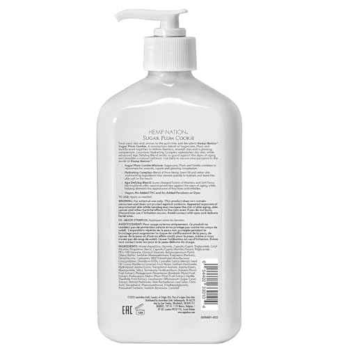 AG Hemp Nation Sugar Plum Cookie Lotion, 18 oz