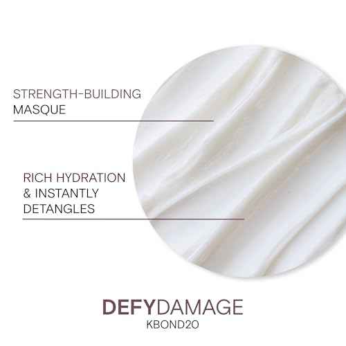 Joico Defy Damage KBOND20 Power Masque | For Stronger, Hydrated Hair | Color-Safe | Rebuild & Protect Bonds | Paraben-Free | Animal-Test Free Formula | 5.1 Fl Oz