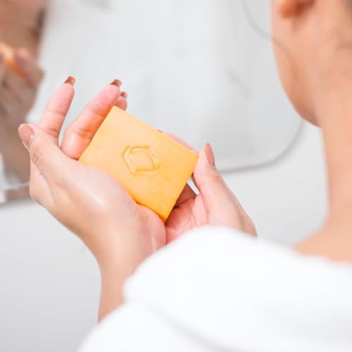 Relumins Triple Glow Bar Soap ? Professional Spa Formula with Gentle Exfoliation & Deep-Cleansing Plant-Based Ingredients ? Luxurious Rich Lather, Christmas Gift for Smooth Skin ? 135g x 10 Bars