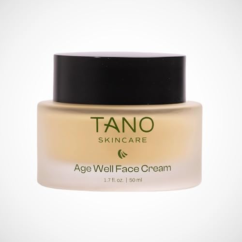 Tano Age Well Face Cream ? Retinol Alternative with Banana Sap, Hyaluronic Acid, Vitamin C ? Reduces Wrinkles, Firms Skin, Boosts Collagen ? Fragrance Free, EU Clean, 1.7oz