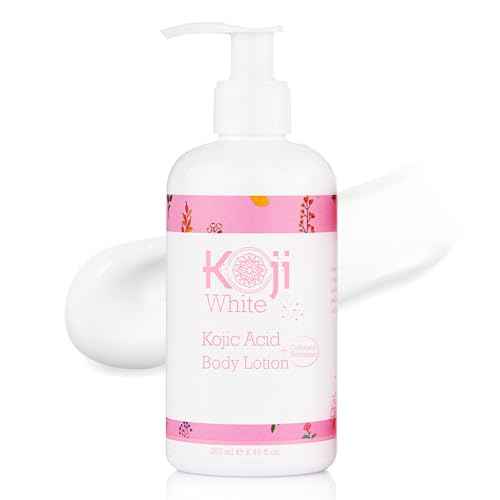 Koji White Kojic Acid & Collagen Body Lotion - Hydrated & Radiant Skin with Arbutin, Deep Moisturizing, Nourishing Care for Smooth & Healthy-Looking Skin ? Vegan, 8.45 Fl Oz (1 Bottles)