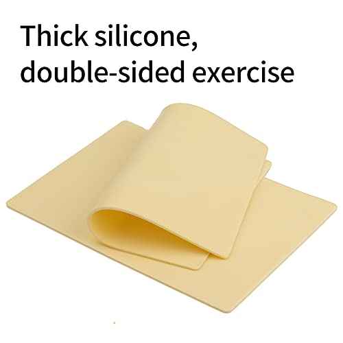 Fake Tattoo Skin - 10Pcs Blank Practice Skin (6X8X0.4Inches), Double-sided Use of Silicone Practice Skin,Practice Facial Skin for Tattoo, Practice Skin Kit for Beginners and Tattoo Artists