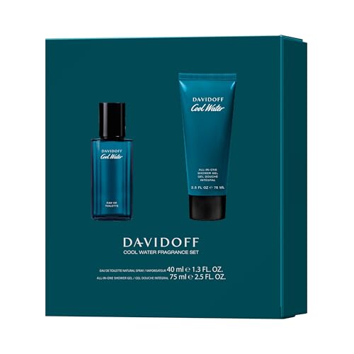 Davidoff Cool Water Eau de Toilette ? Aromatic Men's Cologne ? With Notes of Coriander, Mint, Lavender & Amber ? Long Lasting Fragrance