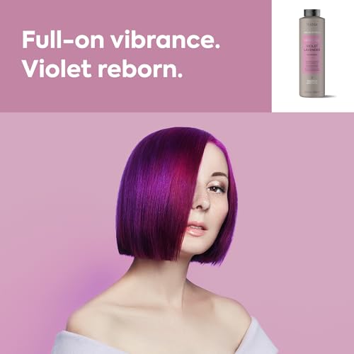 LAKM? Teknia Violet Lavender Color Refresh Shampoo, Color Depositing Shampoo for Purple Hair, 33.8 Fl Oz
