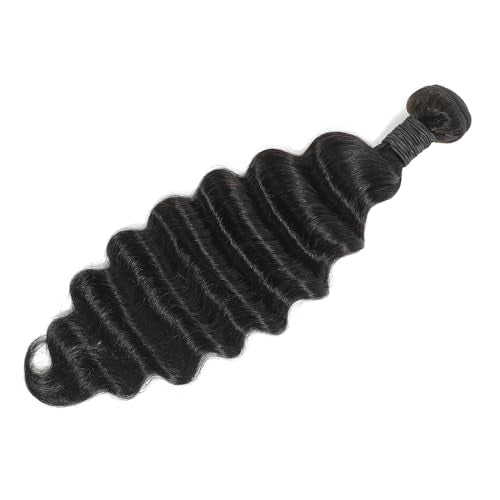 Loose Deep Wave Bundle 3 Bundles Human Hair 18 20 22 Inch 12A Grade 100% Brazilian Human Hair 3 Bundles Double Weft For Black Women Natural Color