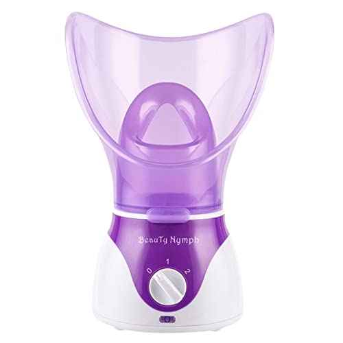 Face Steamer,Beauty Nymph Spa Home Facial Steamer Sauna Pores and Extract Blackheads, Rejuvenate and Hydrate Your Skin for Youthful Complexion- Face Steaming Skincare Deep Cleanse SPA