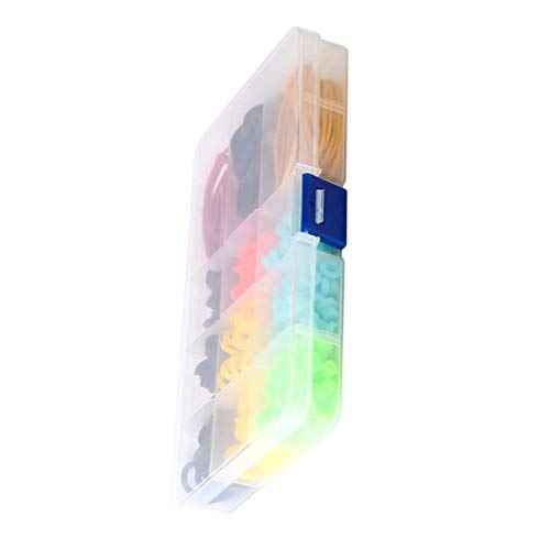 Supvox 270pcs Silicone Tattoo Machine Parts Rubber Tattoo O-rings Rubber Bands Tattoo Needles Grommets Supplies