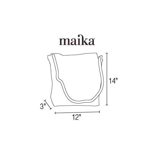 MAIKA Recycled Canvas Crossbody Bag