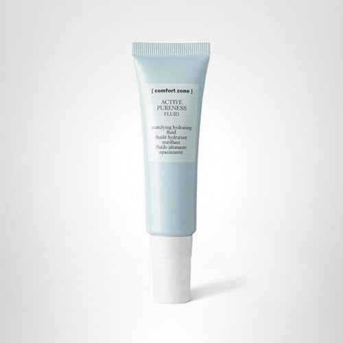 [ Comfort Zone ] Active Pureness Fluid, Mattifying Yet Hydrating Formula, Primer And Moisturizer For Oily Skin, 1 Fl. Oz.