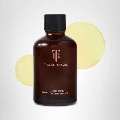True Botanicals Microbiome Enzyme Essence | Hydrating & Resurfacing Benefits for All Skin Types | Gives a Dewy Looking Complexion | Dermatologist Tested, All Natural, Vegan | 4 fl oz | 118 ml