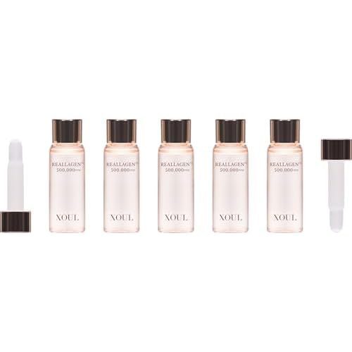 XOUL REALLAGEN Ampoule - Anti-aging improvement, maximum inclusion of 4th-generation collagen, pro anti-aging, high absorption and elasticity, suitable for all skin types