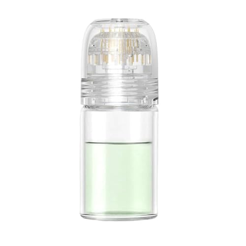 Serum Applicator Hydra Roller Derma Stamp 0.25mm - 20 Titanium Microneedling Roller Stamp (Serum is Not Included)
