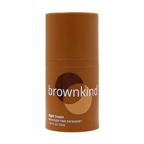 brownkind Night Cream – Restorative Overnight Moisturizer for Melanin-Rich Skin, Firms, Hydrates & Improves Texture, Dermatologist-Designed, 50ml