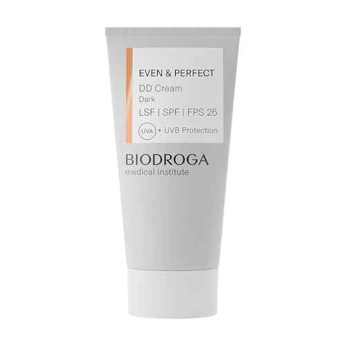 Biodroga Medical Institute - Even & Perfect DD Cream Dark SPF 25 30 ml - Face Cream, Complexion Optimisation, UV Protection, Concealing Imperfections, Care Cream, Paraben-Free, Silicone-Free