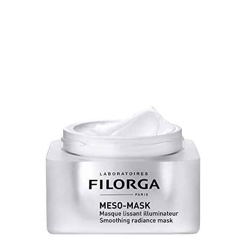 Filorga Meso-Mask Smoothing Face Mask, Anti Aging Formula With Collagen and Elastin Combo for Hydrating Wrinkle Reduction, Skin Moisturizing, and Complexion Brightening Skincare 1.69 fl. oz.