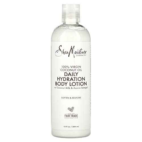 100% Virgin Coconut Oil Daily Hydration Body Lotion by Shea Moisture for Unisex - 13 oz Body Lotion
