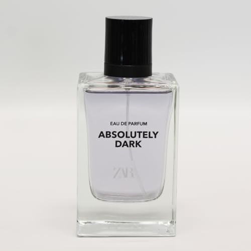 Zara Absolutely Dark Cologne for Men EDP Eau De Parfum A Sophisticated and Captivating Fragrance 100 ML (3.4 FL. OZ)