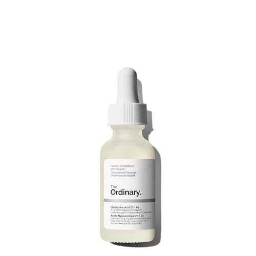 The Ordinary Hyaluronic Acid 2% + B5 (with Ceramides), Multi-Depth Hydration Serum for Plumper, Smoother Skin