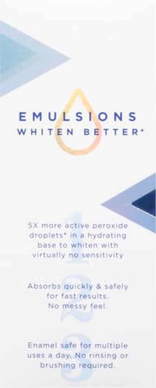Crest Whitening Emulsions Leave-on Teeth Whitening Gel Pen Kit, 0.88 Oz (25 G) (Pack of 2)