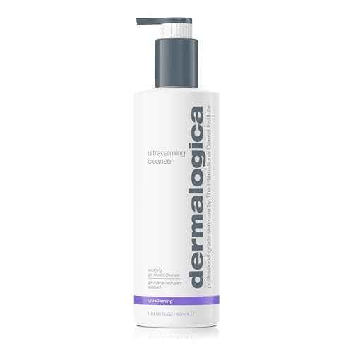 Dermalogica Ultracalming Cleanser, Gentle Face Wash for Sensitive Skin - Calms and Cools Redness and Discomfort, PH balanced, Non- Foaming, Gel - Cream Type