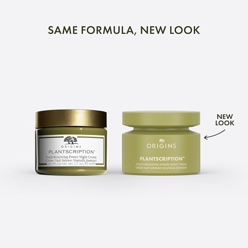Origins Plantscription Anti-Aging Power Night Cream | Visibly Reduces Fine Lines and Visibly Lifts Skin, 1.7 Fl Oz