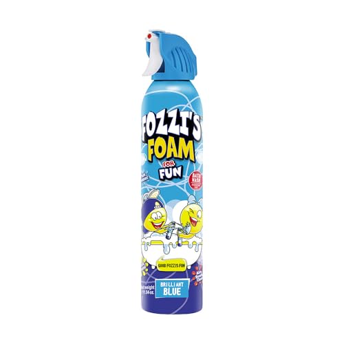 FOZZI'S Bath Soap Foam Aerosol for Kids Brilliant Blue,Good Clean Fun, (11.04 Fl Oz,Pack of 3)