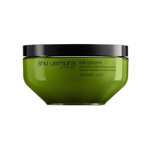 Shu Uemura art of hair Silk Bloom Treatment Mask For Damaged Hair - Repairs and Restores, Nourishes and Adds Shine, 6 Fl Oz