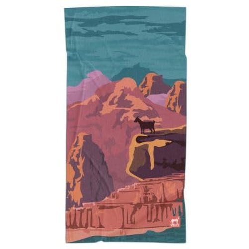 Sprints Athletic Running Towel, Full-Sized, Car Seat Cover - Performance Microfiber (Grand Canyon)