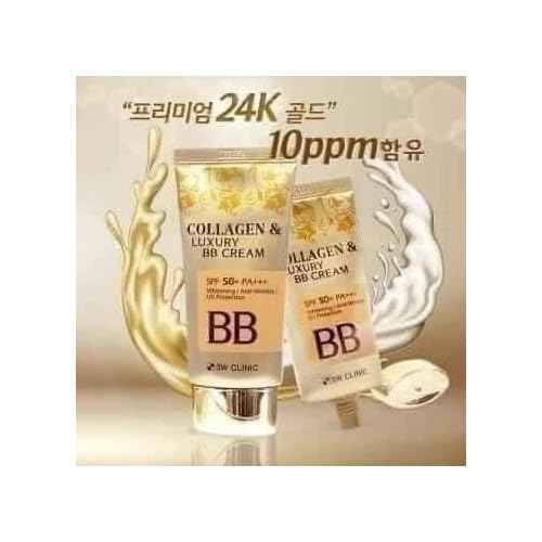 123 UBuy Shop_Korea Collagen & Luxury Gold BB Cream SPF50+/PA+++ Say goodbye to blemishes and uneven skin tone - 1.69Oz