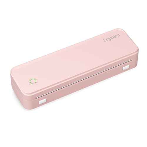 Tattoo Stencil Printer with 40pcs Transfer Paper, Bluetooth Thermal Tattoo Printer Machine for Beginners & Artists, Compatible with Android & iOS, PC(Pink)