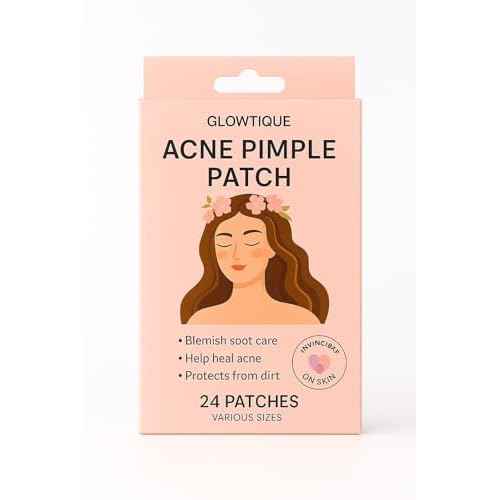 Acne Pimple Patch-24 Hydrocolloid Stickers for Acne, Fast Healing , Spot treatment, Innvisible on Skin