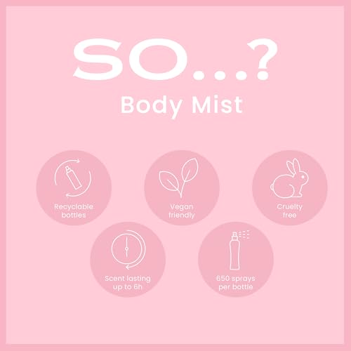 So¡¦? Red Velvet Body Mist - Fruity, Floral, Vanilla Perfume for Women - 6 Hour Wear Body Spray for Women - Cruelty Free - 3.5 oz